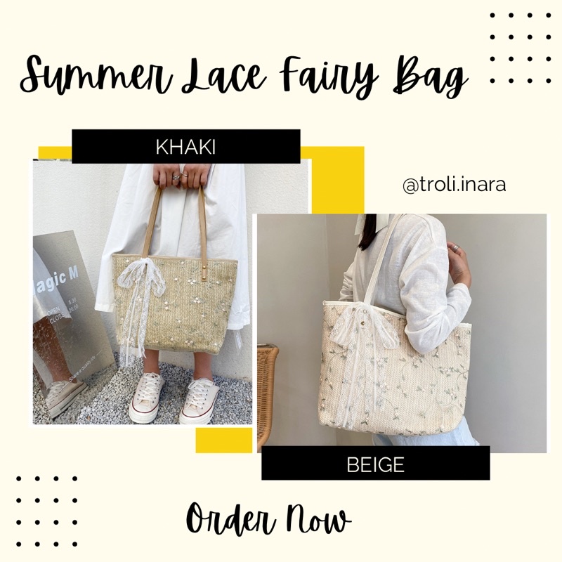 Summer Lace Fairy Bag