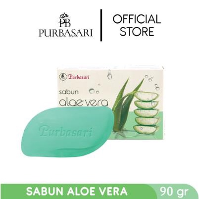 * NCC * Purbasari Sabun Batang Sabun Mandi Sirih Bengkoang Aloe Vera - Netto 90 gr