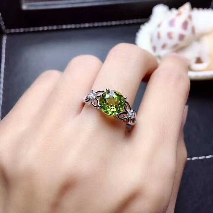 Cincin Wanita Bahan Sterling Silver 925 Desain Kupukupu Hias Kristalberlian Untuk Pernikahanpertunangan