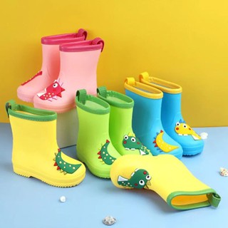 DINOSAUR Rain BOOTS Sepatu boot anak anti air top