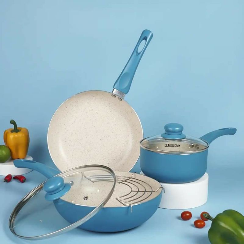 Set Panci Anti Lengket Magna Essential Cookware