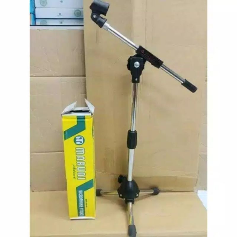 STAND MIC PENDEK MARUNI PLUS HOLDER MIC