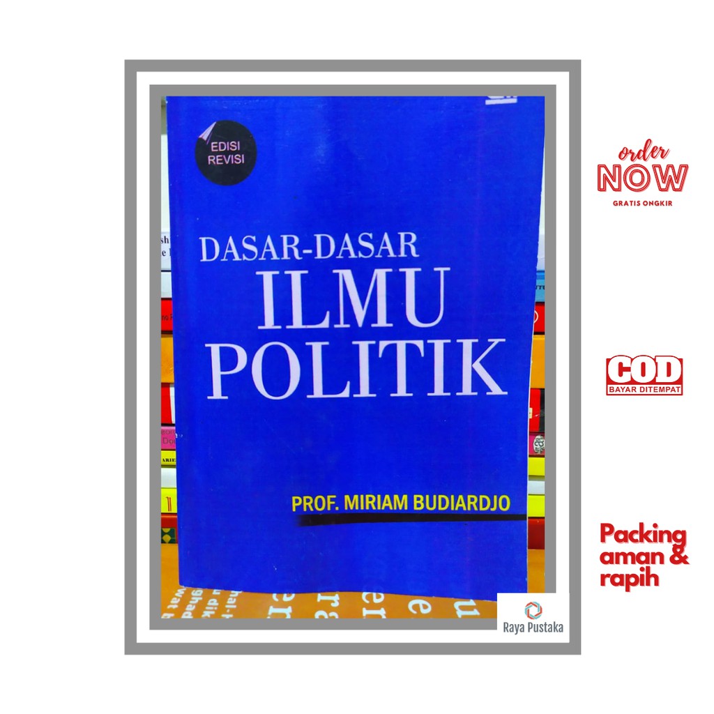 Jual Buku Dasar - dasar Ilmu Politik edisi Revisi oleh Prof. Miriam