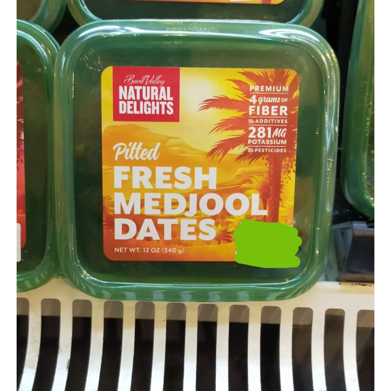 

natural delight kurma medjool pitted non biji dates 340gr