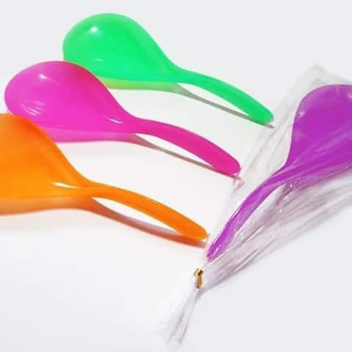 souvenir pernikahan centong nasi pelangi gratis kartu ucapan