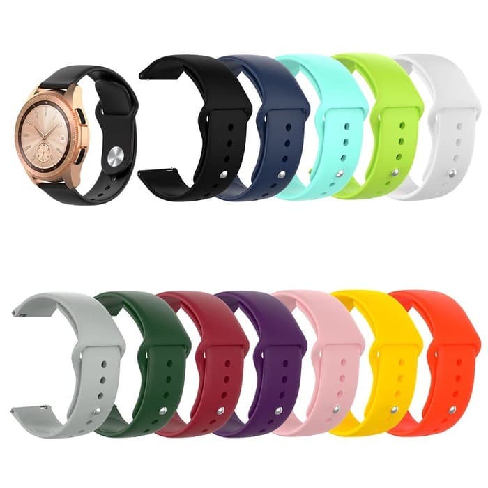 STRAP  TALI JAM TANGAN - RUBBER STYLE APPLE - FOR SAMSUNG GALAXY WATCH 42MM