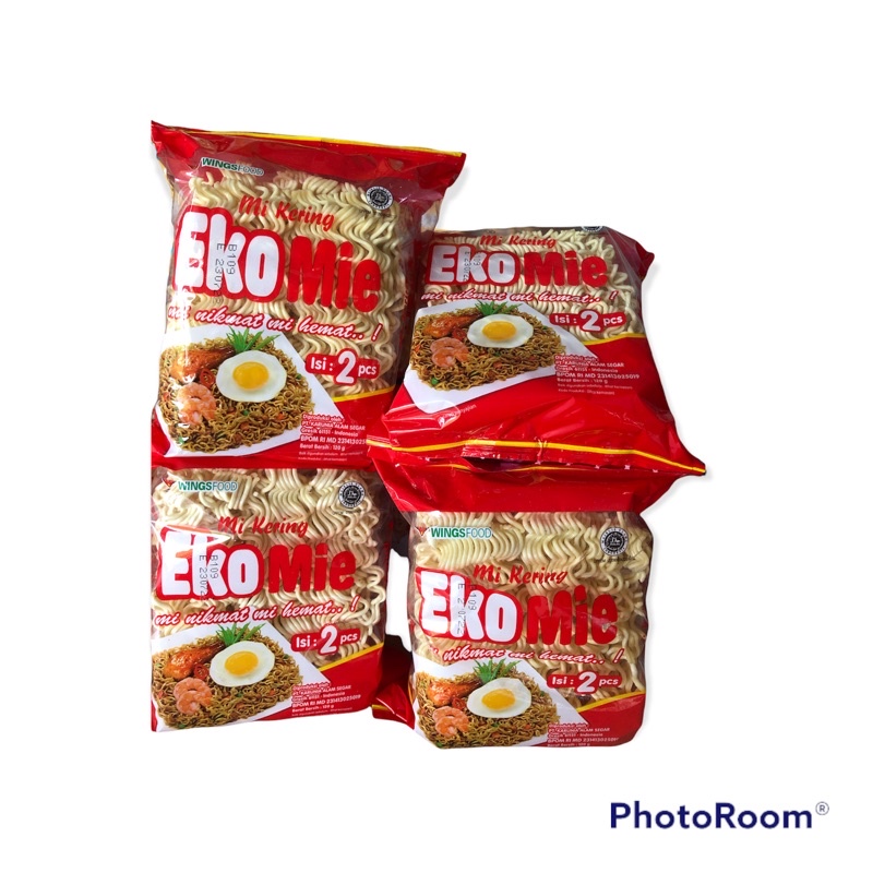 

Mie kering Eko Mie isi: 2 pcs