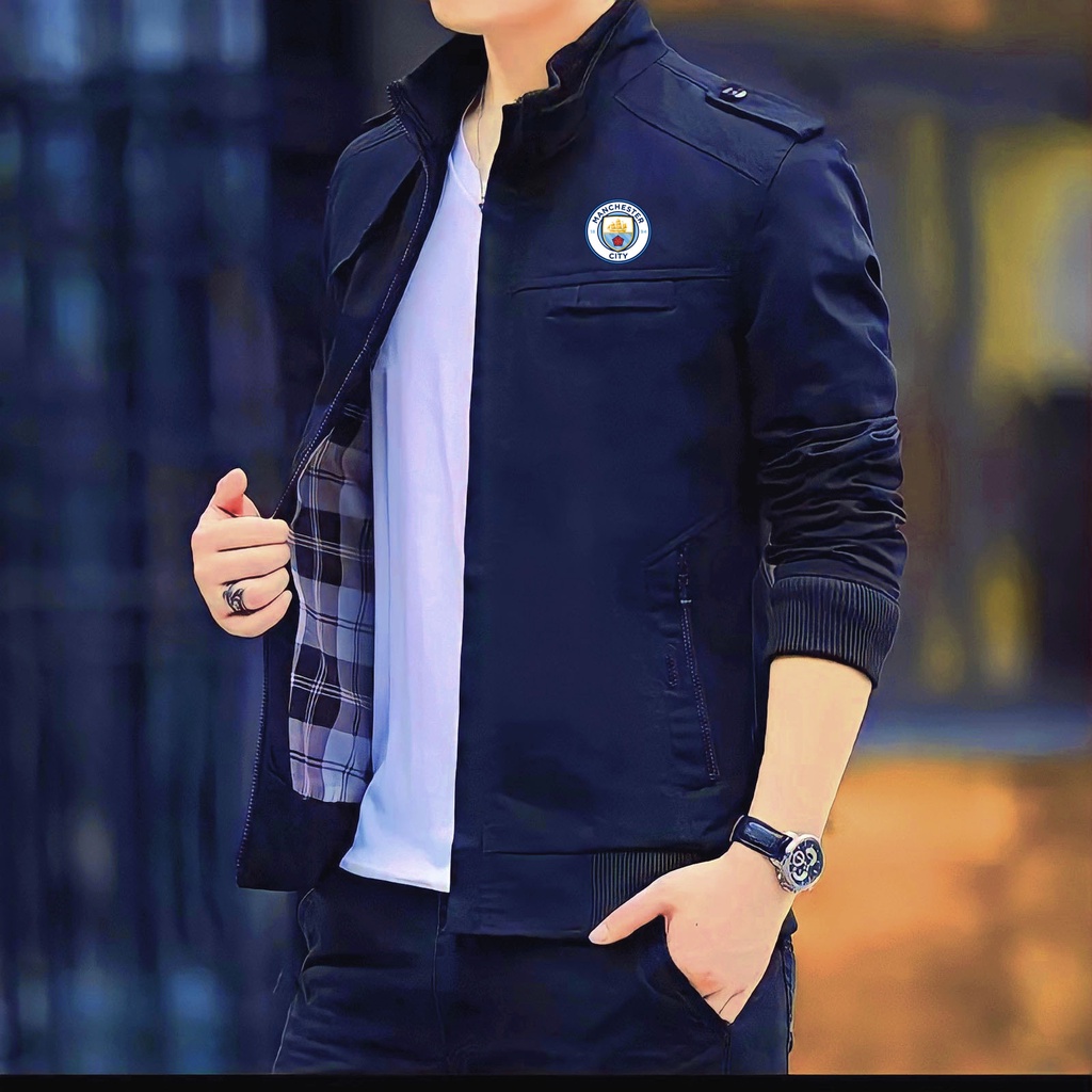 Jaket Pria Elegan Manchester City