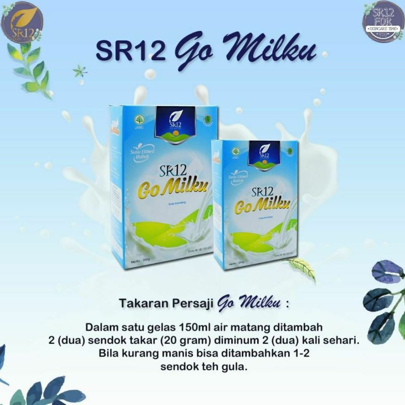 

GoMilku Susu Kambing Etawa SR12