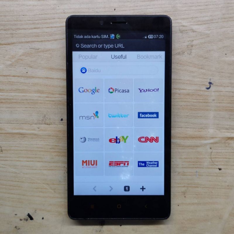 Lcd + Touchscreen + Frame Xiaomi Redmi Note 3G  Copotan Normal Ada Spot Dikit Kode Barang LCD-50