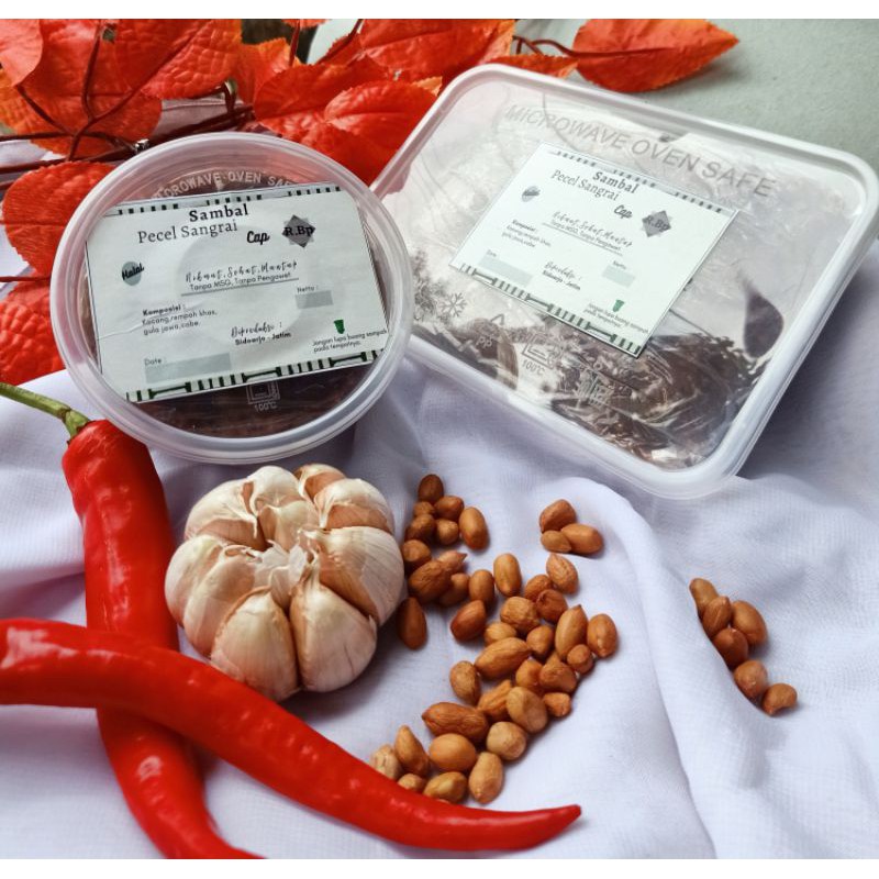 

Sambal pecel (sangrai)