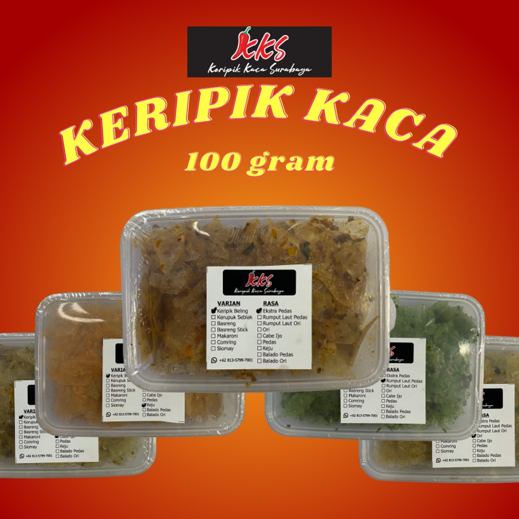 

Keripik kaca daun jeruk 100gram