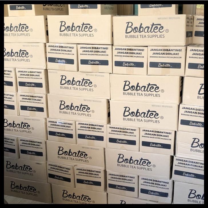 

TERBARUU!! Bobatee Tapioca Pearl / Boba Tapioca Pearl 1 dus / 1 karton ( 10kg ) COD
