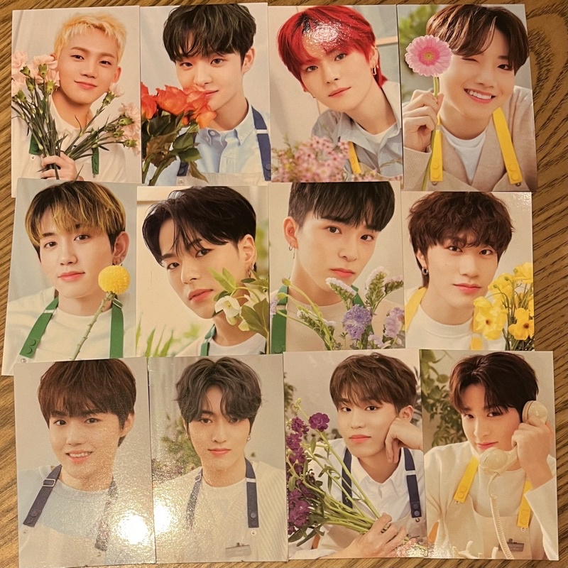 Treasure Binder blooming Photocard