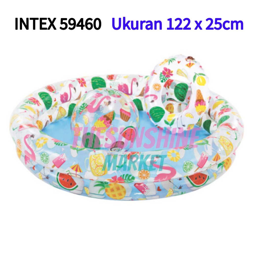 Kolam Renang Anak Intex 59460 / Kolam Renang Anak Bintang Set