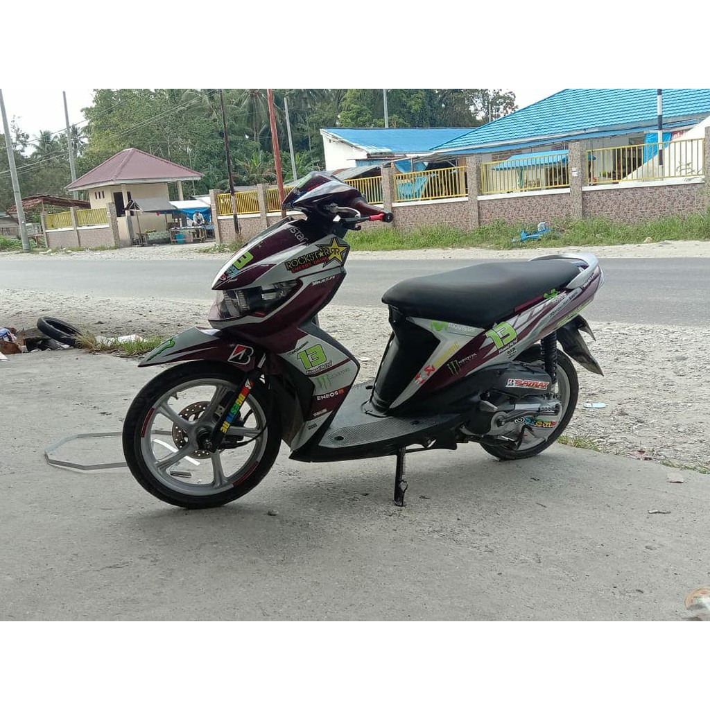 Jual Decal Stiker Full Body Motor Mio Soul GT 115 Aksesoris Modifikasi Variasi Indonesia Shopee Indonesia