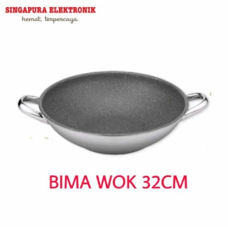 Bima Non Stick Wok 32xm/wajan
