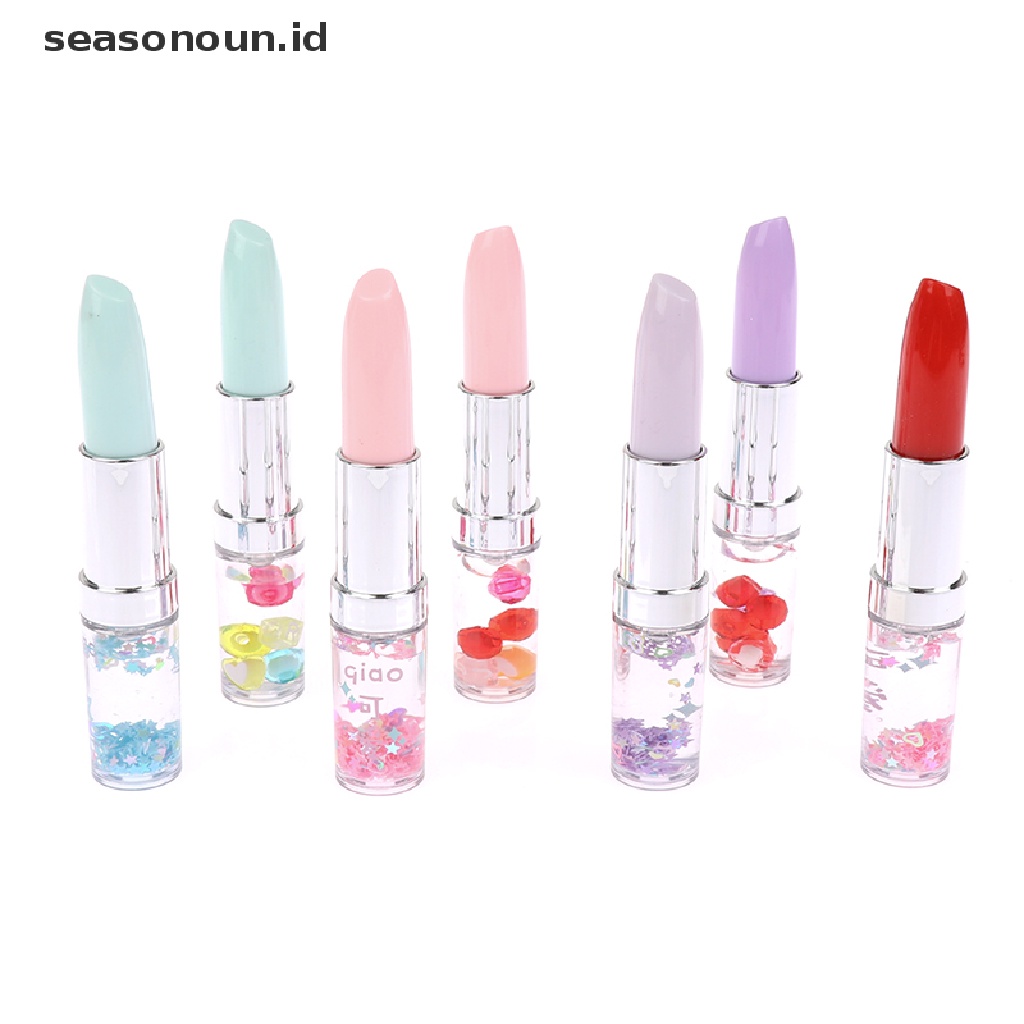Pulpen Bentuk Lipstik Quicksand Untuk Perlengkapan Kantor