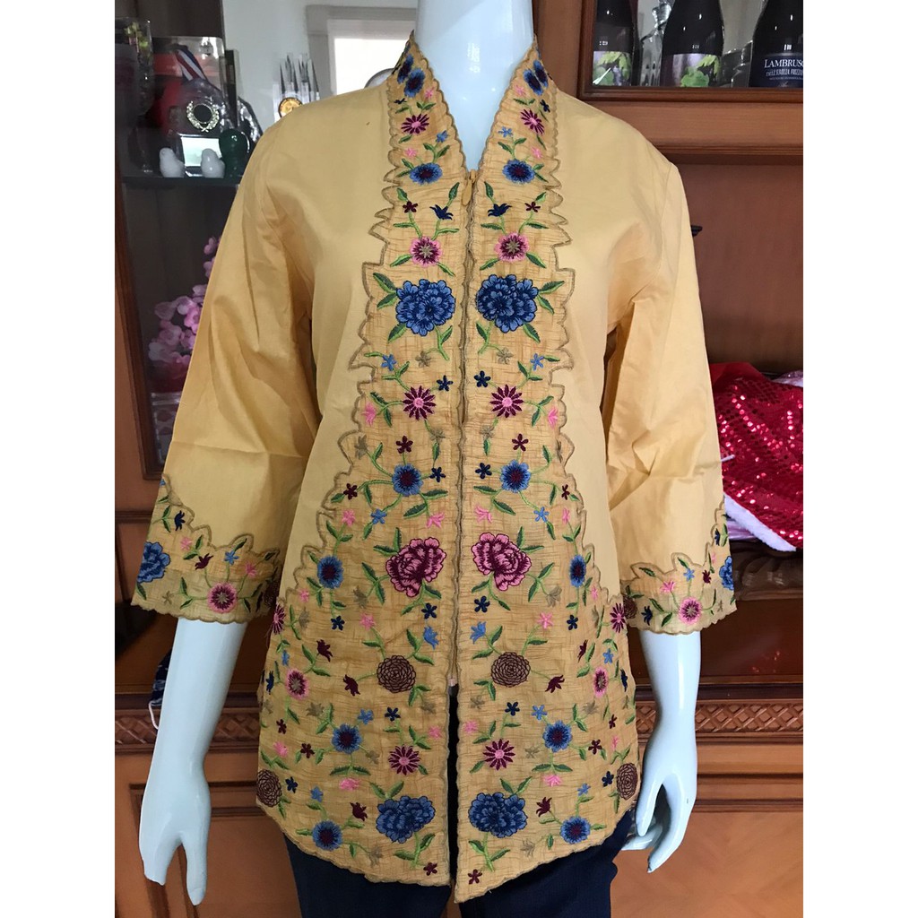 0630 kebaya alexuez bordir organdi warna