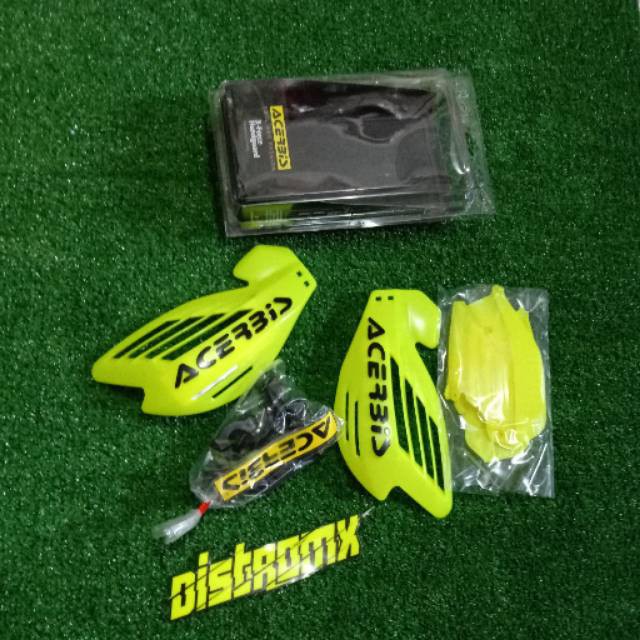 HANDGUARD ASERBIS KLX150 BF CRF150L HIJAU STABILO