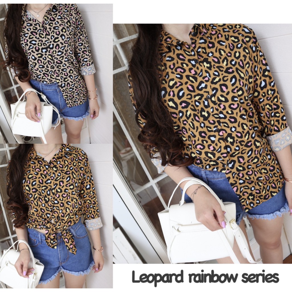 GFS LEOPARD RAYON SHIRT SERIES