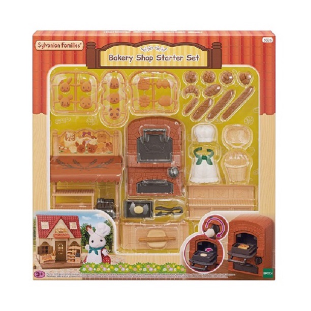 Mainan Koleksi Sylvanian Families Bakery Shop Starter Set