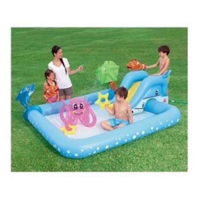 dipesan KOLAM RENANG KARET ANAK BESTWAY FANTASTIC AQUARIUM PEROSOTAN PORTABLE unggulan