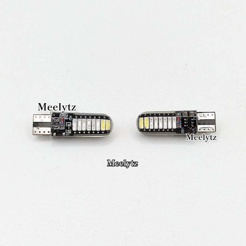 2 pcs Lamou T10 jelly 16 LED senja sein strobo