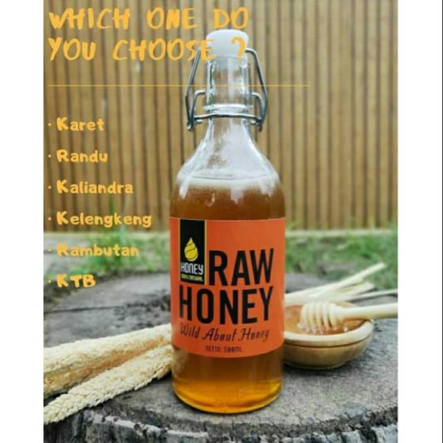 

MADU MURNI ASLI NEKTAR RANDU 500 ML | RAW HONEY