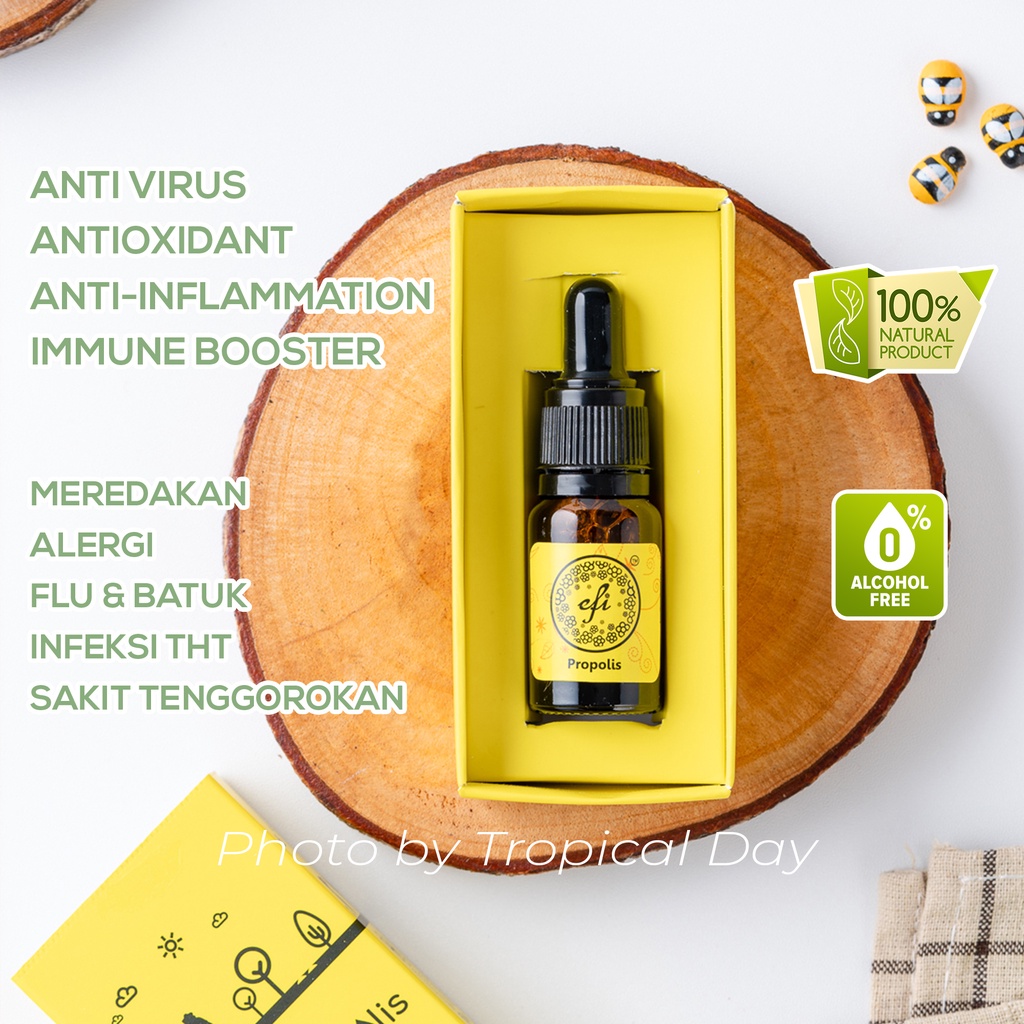 ✅ Propolis Efi 10 ml by Kebun Madu Efi ( 100% Original Propolis Non Alkohol )