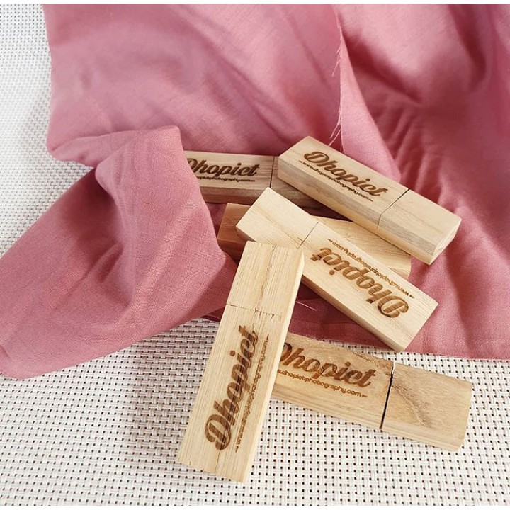 Flashdisk 16 GB Balut Kayu | Shopee Indonesia
