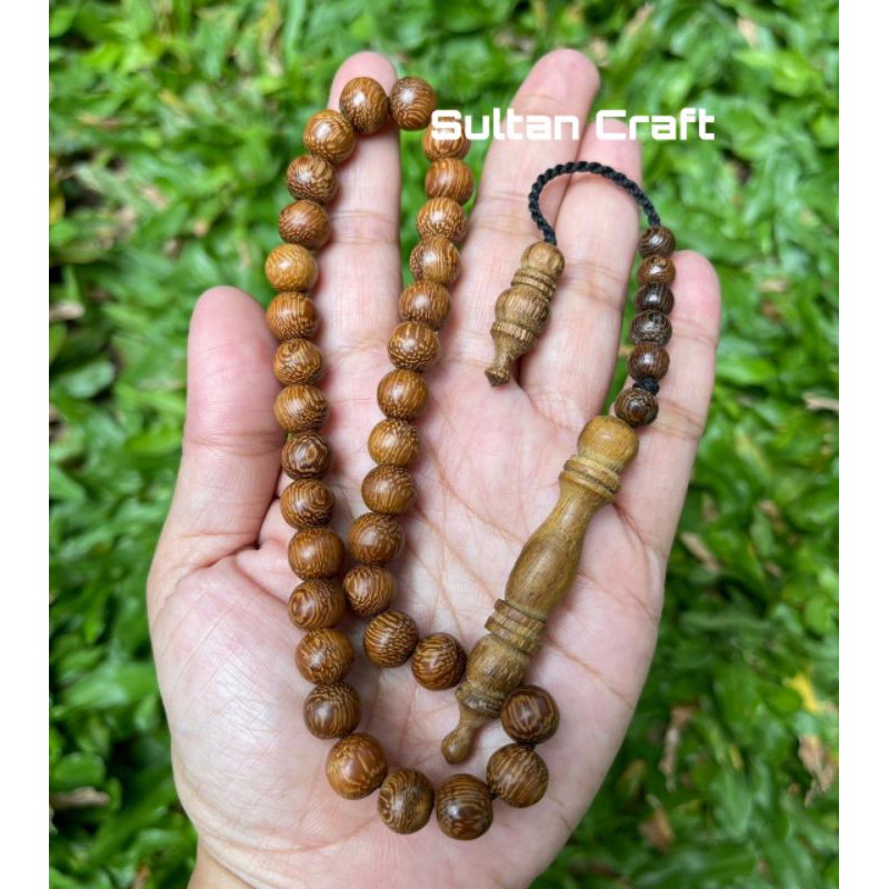 TASBIH 33 KAYU GALIH KELOR ASLI JAMINAN ORIGINAL