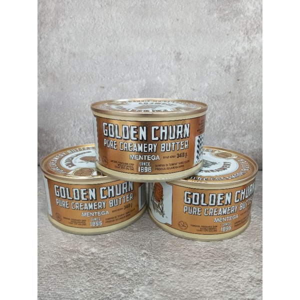 

BUTTER GOLDEN CHURN/CAPING TONG