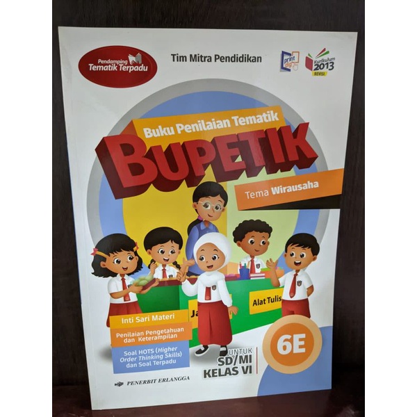 Buku BUPETIK Kelas 6 (e, f, g, h dan i)
