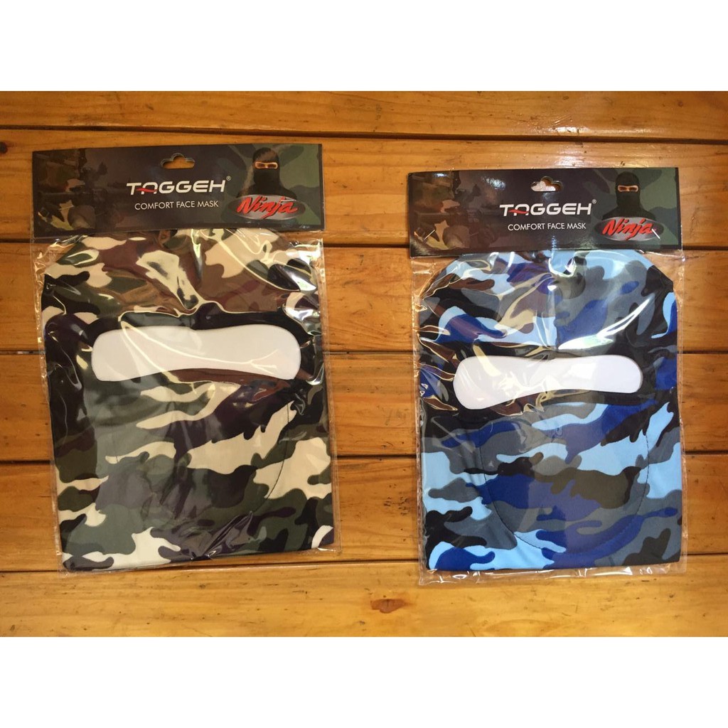12 PCS Masker Ninja Loreng / NINJA ARMY