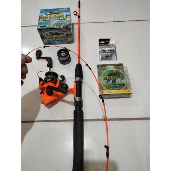 1 set pancing Udang super Lentur