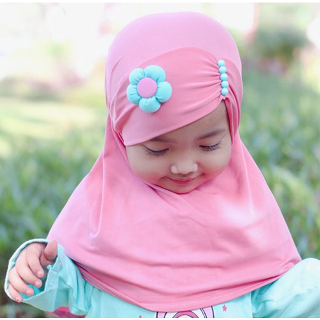 Jilbab Anak DANILA Allsize Kerudung Anak Lucu 0 - 2 Tahun