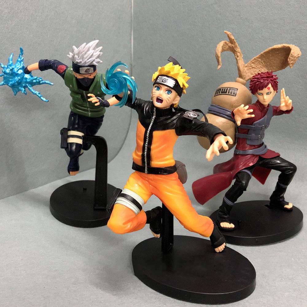 Anime Agustina Naruto 18CM PVC Model Naruto Shippuden Getar Bintang Action Figure