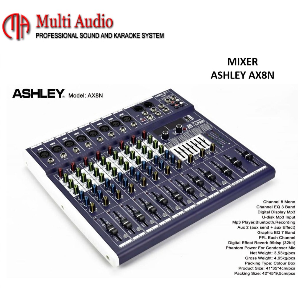 Mixer Ashley AX8N