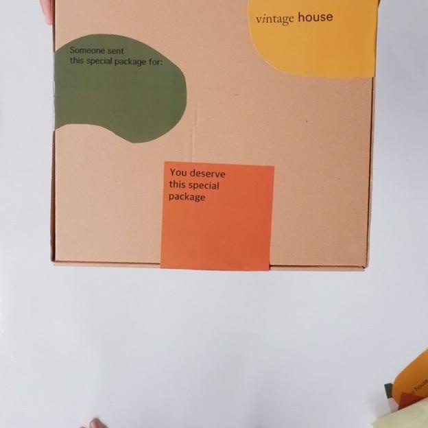 

Vintage House Gift Box Packaging