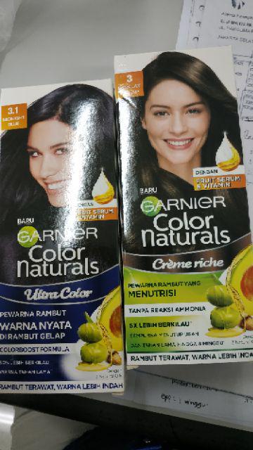Garnier Ultra Color Pewarna  Rambut  3 1 Midnight Blue  