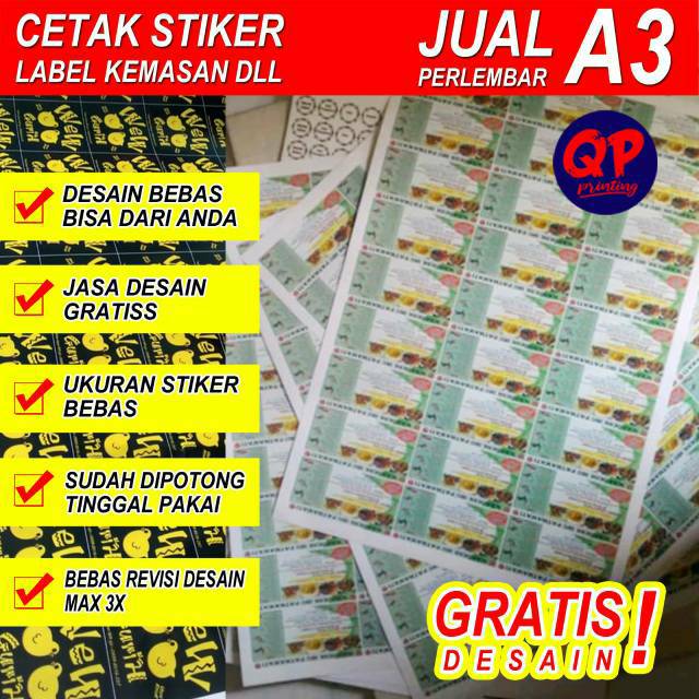 Harga Stiker Label Produk