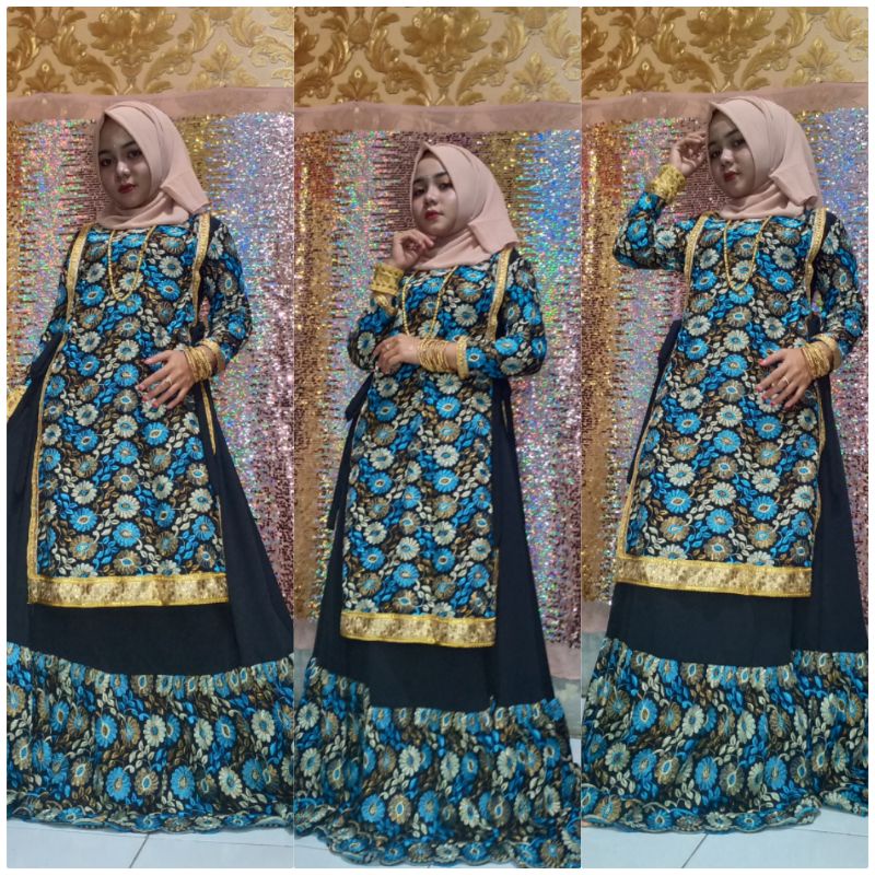 Gamis india / jahit sari india / model india