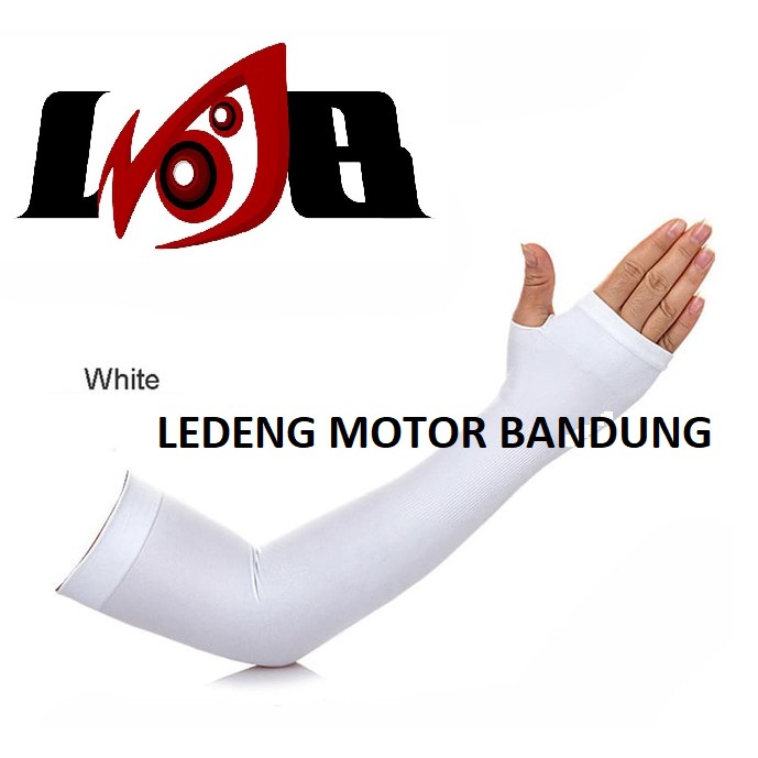 Arm Sleeve Manset Slim Sarung Tangan Kiper Sepada Motor Anti Sinar UV