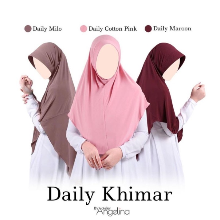 Daily Khimar Hardpad by Atelier Angelina _ Khimar _ Hijab _ Khimar Jersey _ Hijab Jersey