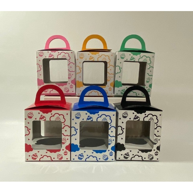 

DUS CUPCAKE SATUAN MOTIF AWAN 10 PCS / BOX CUPCAKE L1 PER 10 / CC10CC KARDUS CUPCAKE
