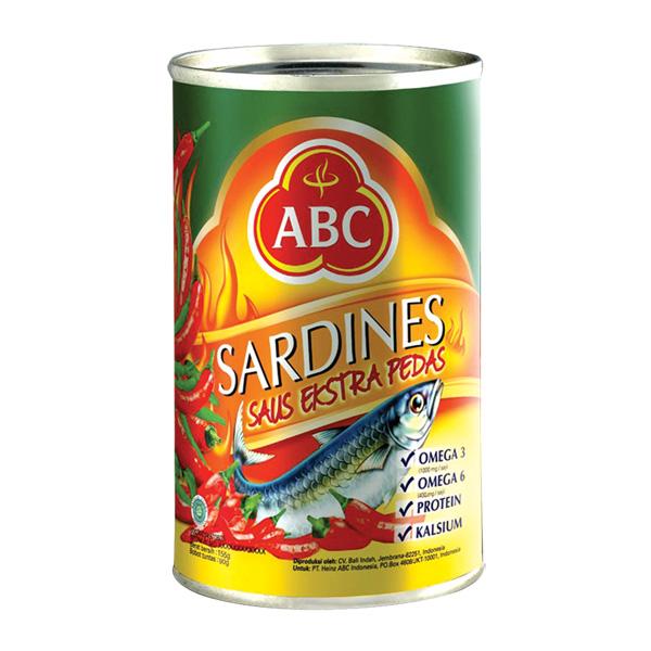 

ABC SARDINES EXTRA HOT 155 GR