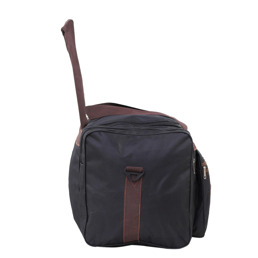 TAS TRAVEL PAKAIAN Travel Bag Besar Archie Hitam Tas Baju Liburan Tas Mudik Kerja Awet Kuat Duffle Cowok Cewek Muat Banyak 20 liter Bahan Tebal Awet Kuat Tas Mudik Liburan Traveling Bisa Masuk Kabin Pesawat