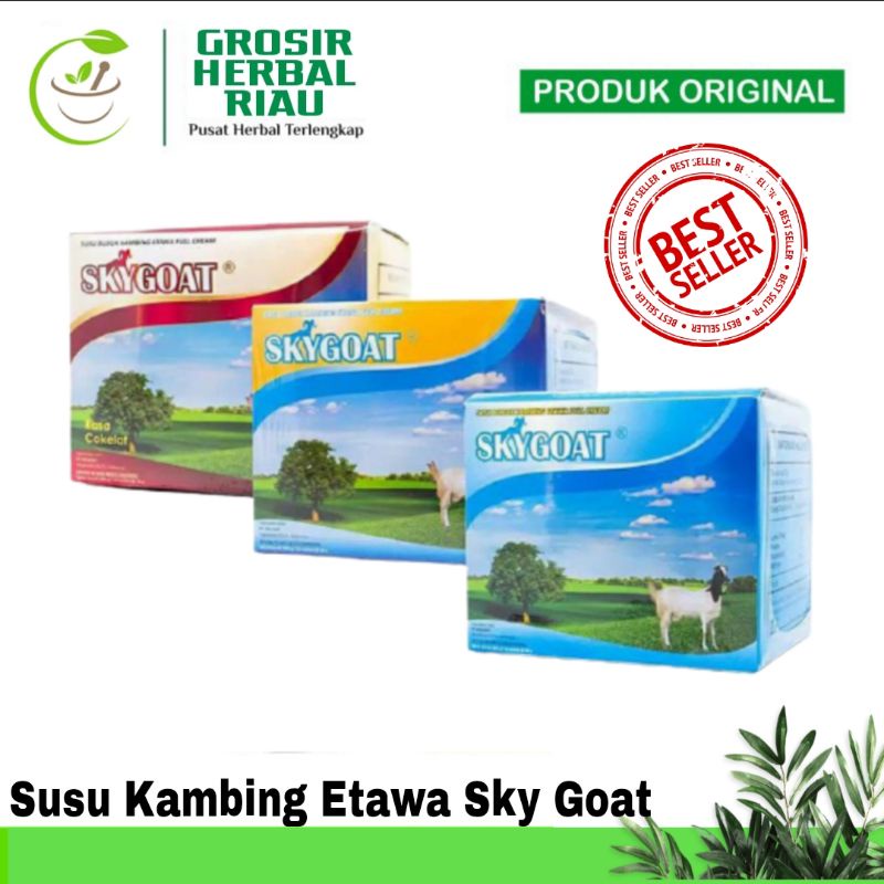 

✅ (TERLARIS) Susu Bubuk Kambing Etawa Skygoat ORIGINAL Milk Plus Propolis Sukam sukamb susu kambing bayi susu bayi anak dewasa lansia obat rematik jantung nyeri tulang diabetes Susu Penggemuk Badan Peninggi Badan