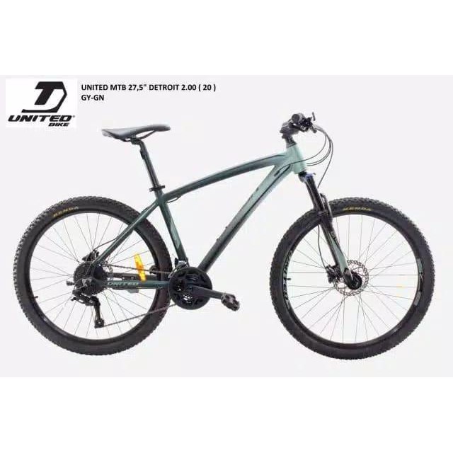 Sepeda Gunung MTB United detroit 2.0 27.5"